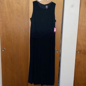 ♠️NWT Vince Camuto Black Sleevless Dressy Pantsuit